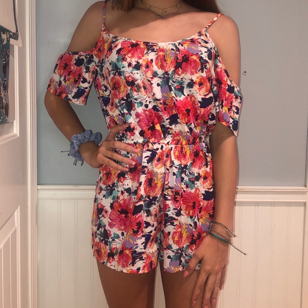 floral romper